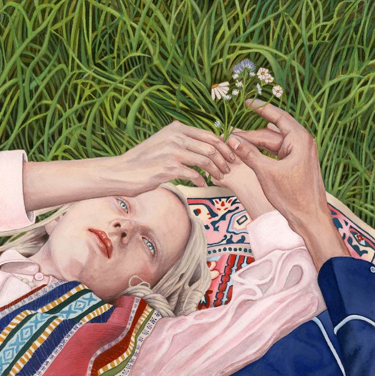 Pondering, Sadie Laine B. , Gouache, 2021